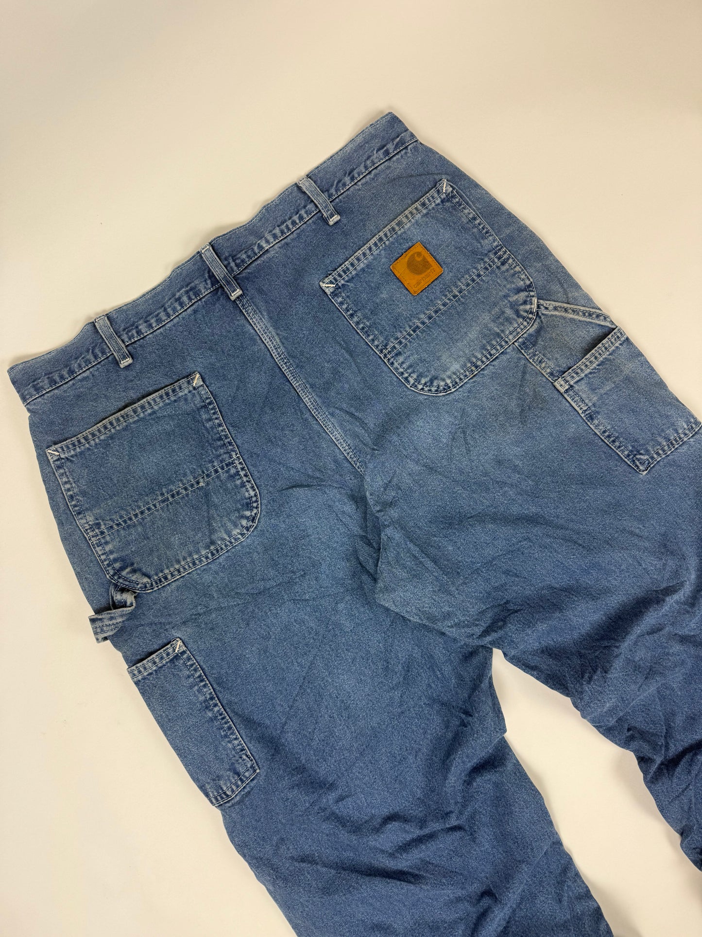 Vintage Carhartt Carpenter Pants Blue 38