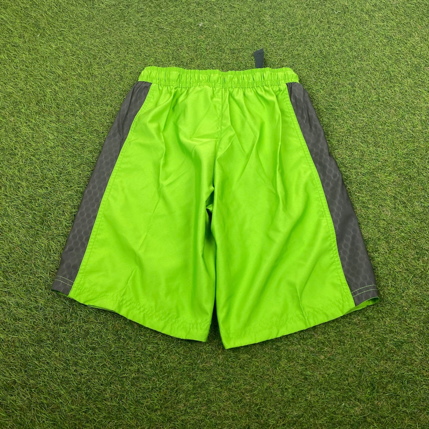 00s Nike Belted Shorts Green XS - Vintage Box