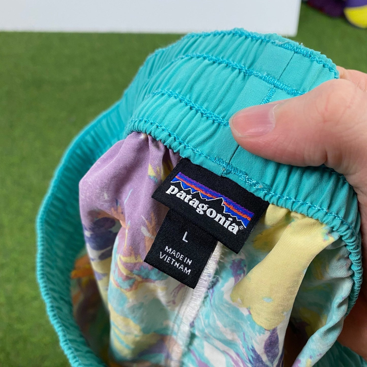 Retro Patagonia Baggies Shorts Blue XS/XXS - Vintage Box