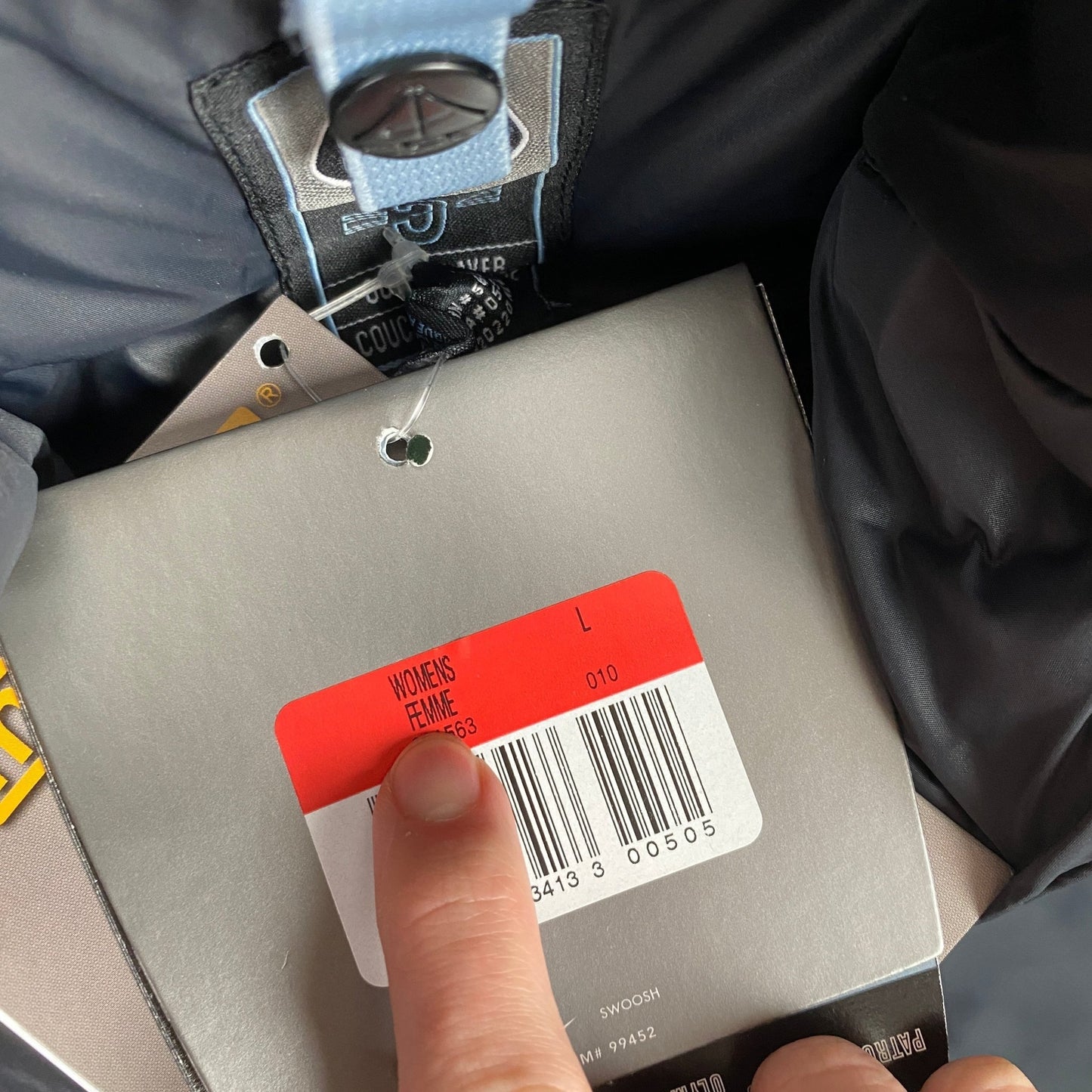 00s Nike ACG Puffer Jacket Black Large - Vintage Box