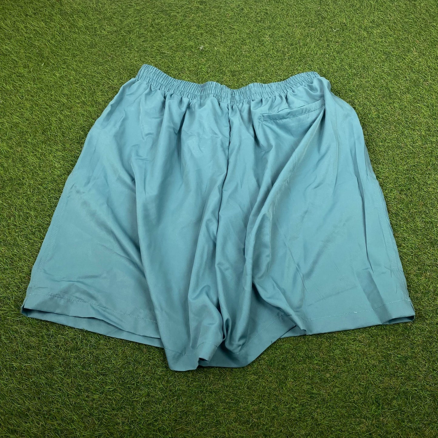 90s Nike Challenge Court Shorts Green XL - Vintage Box
