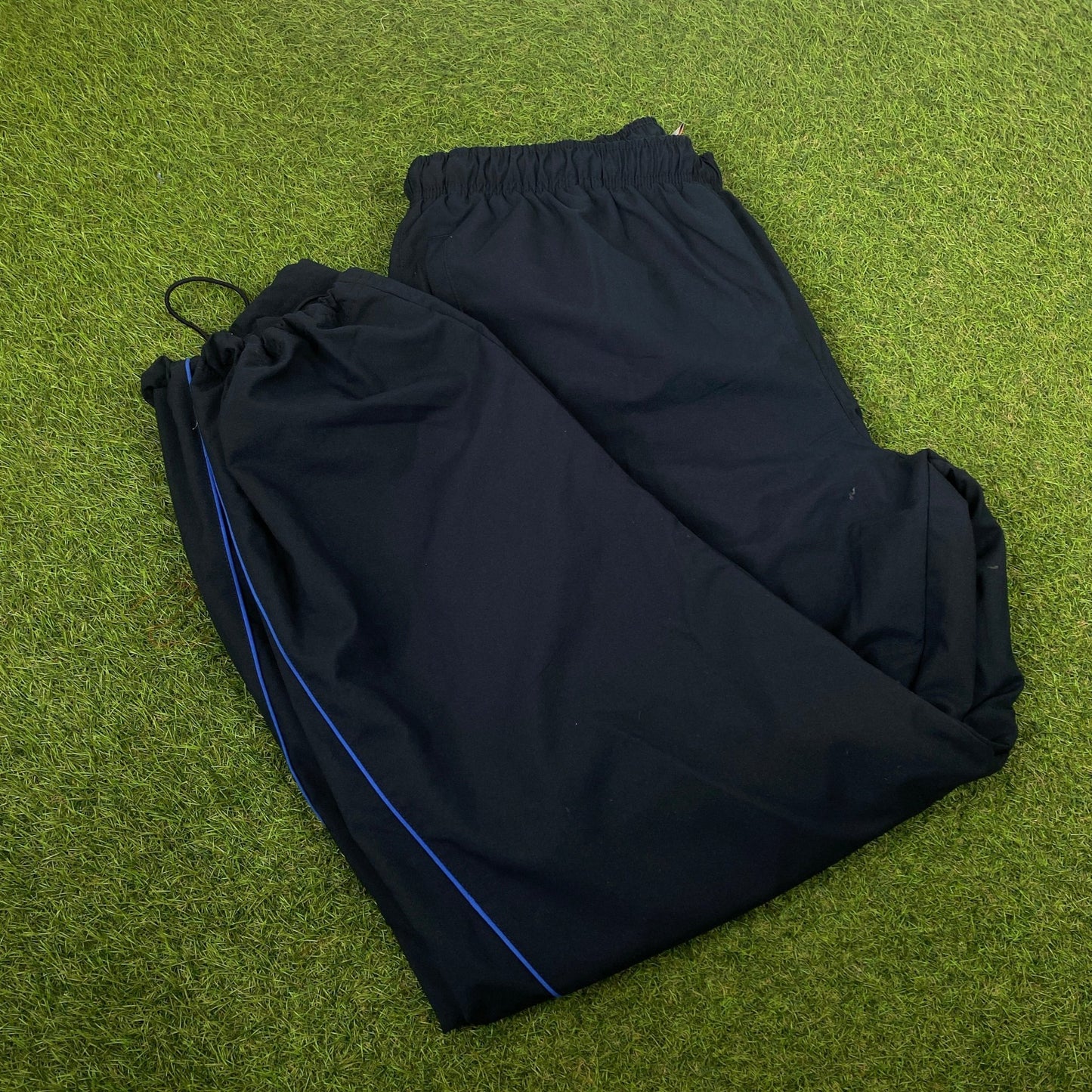 00s Nike Toggle Joggers Blue XXL - Vintage Box
