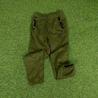 00s Nike Air Max Tracksuit Jacket + Joggers Set Green XS - Vintage Box