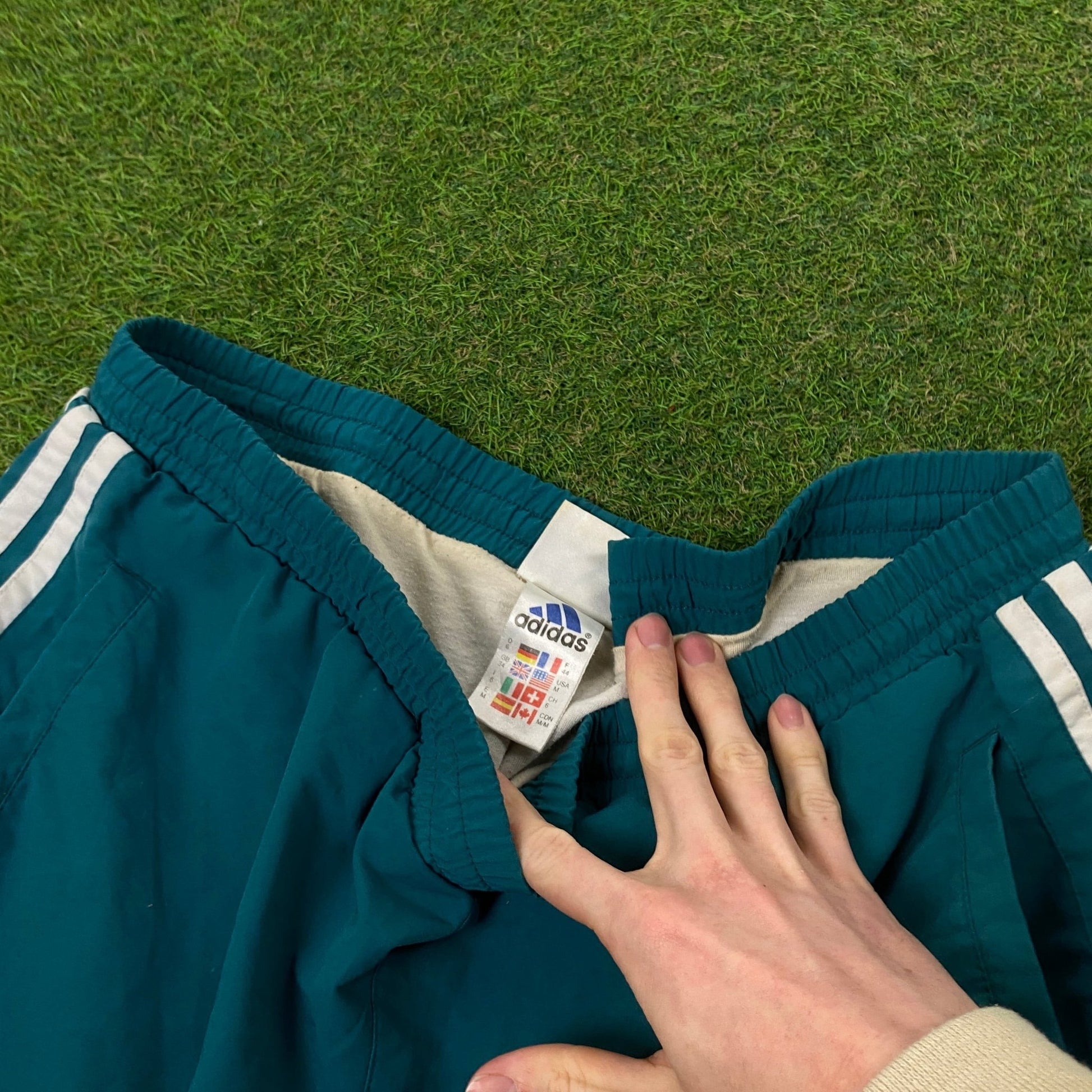 90s Adidas Shorts Green XL - Vintage Box