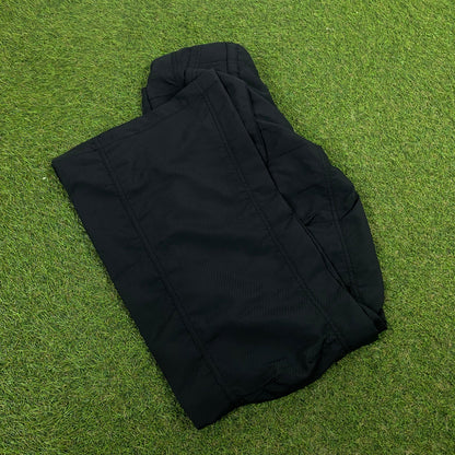 00s Nike Adjustable Hem Parachute Joggers Black Small