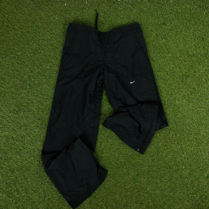 00s Nike Air Max Windbreaker Jacket + Joggers Set Black Small