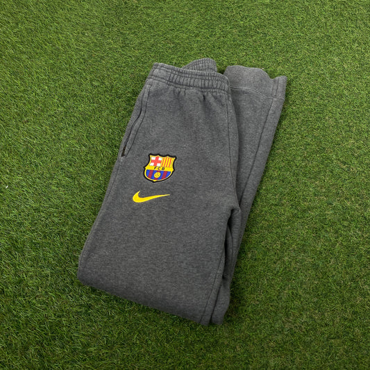 00s Nike Barcelona Cotton Joggers Grey XS