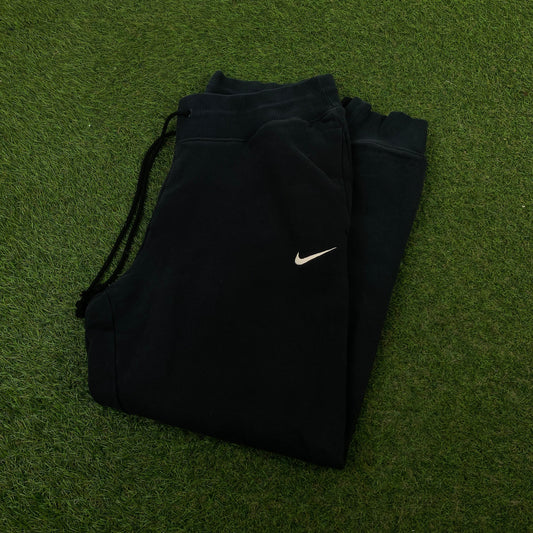 00s Nike Cotton Joggers Black Medium