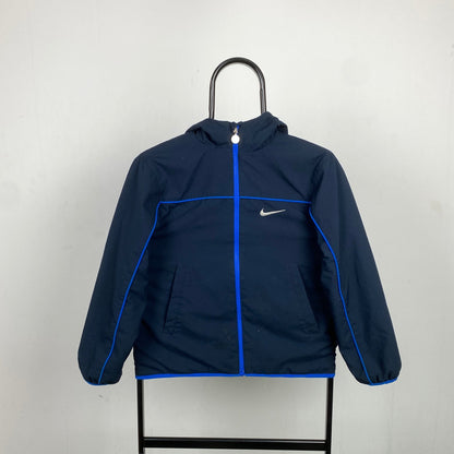 00s Nike Reversible Piping Jacket Black XS - Vintage Box