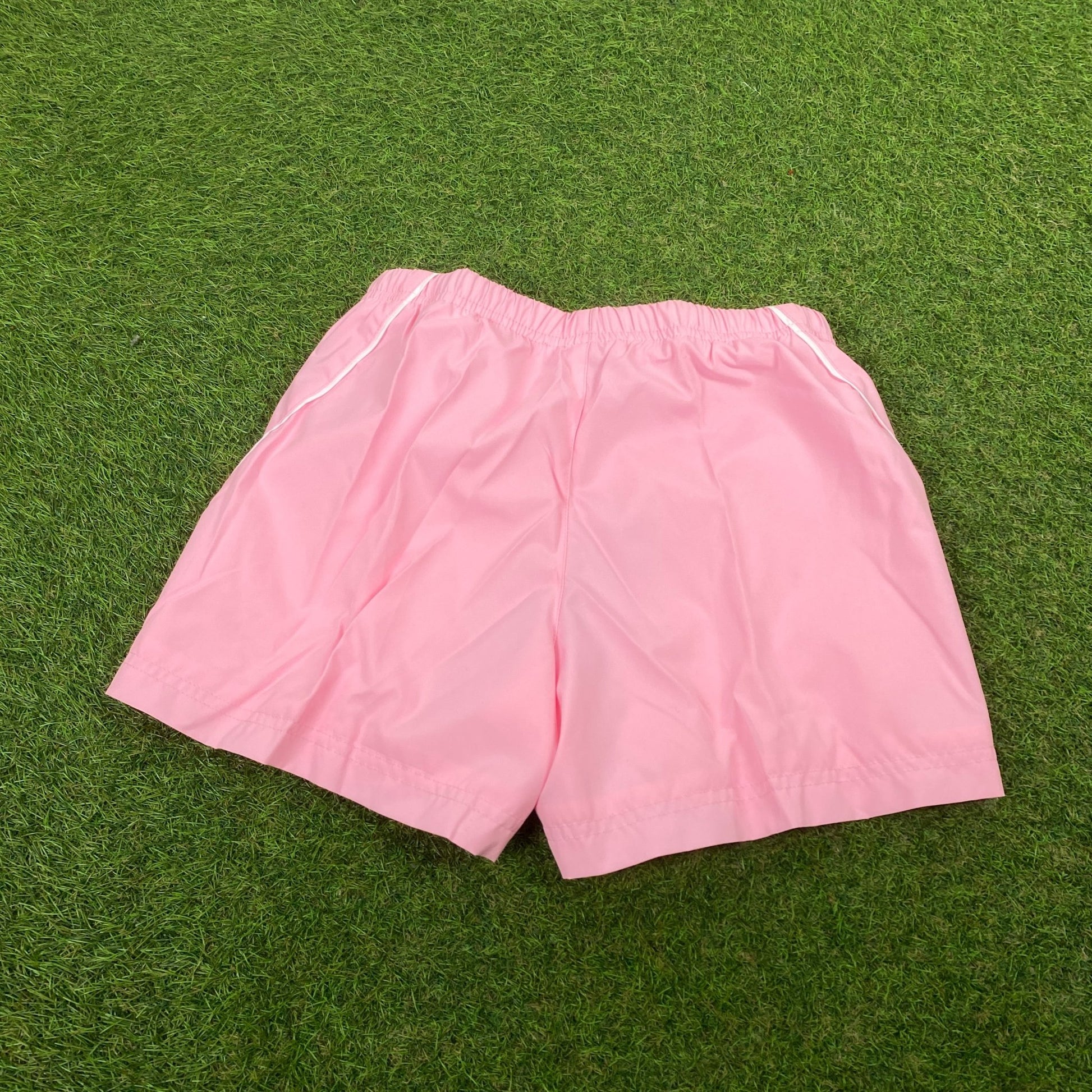 00s Nike Piping Shorts Pink XS - Vintage Box