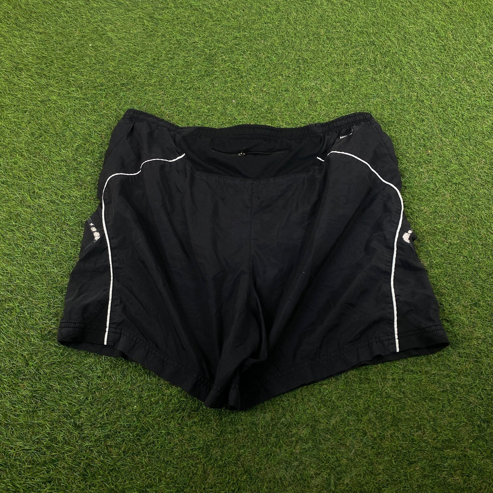 90s Nike Sprinter Shorts Black XL - Vintage Box