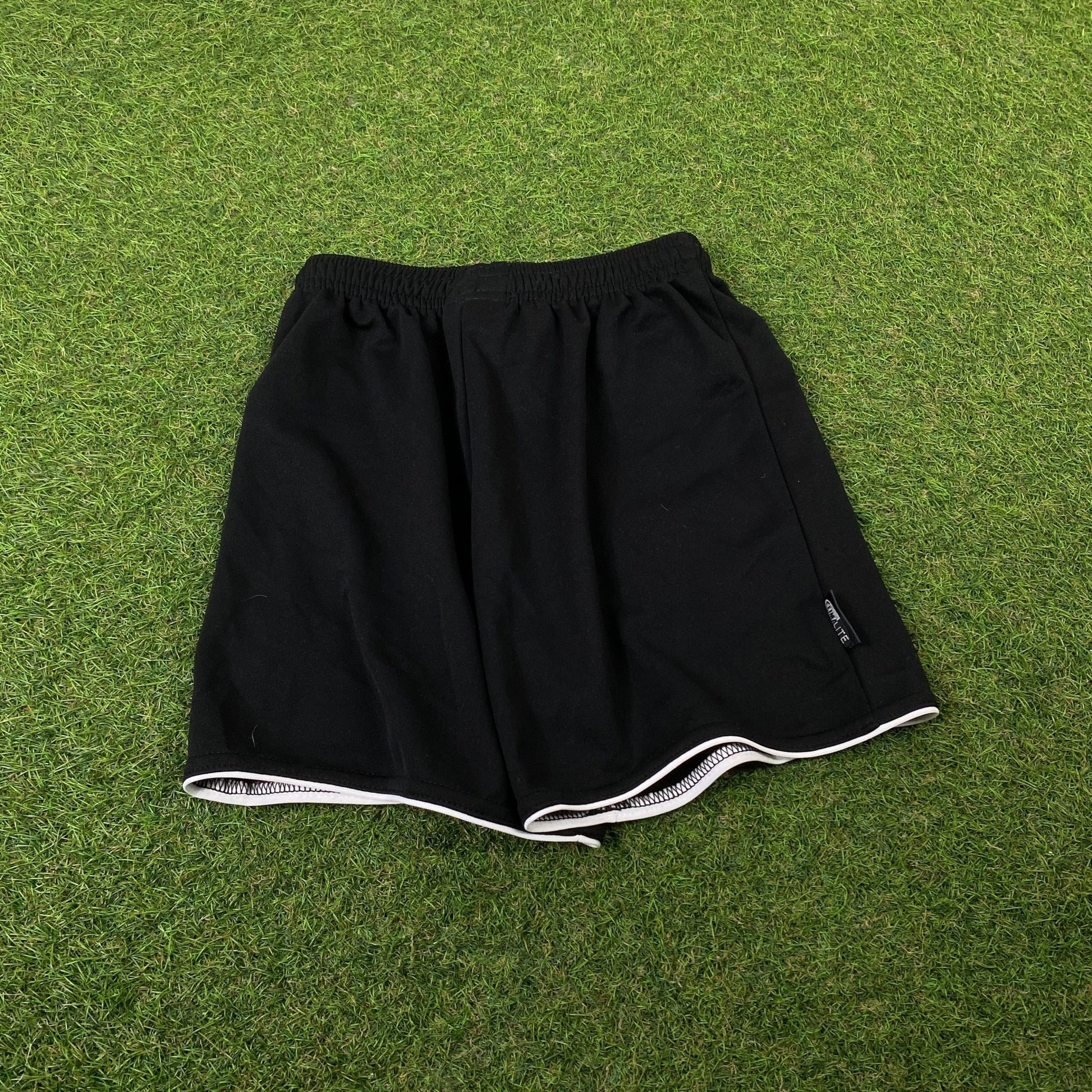 00s Adidas Nylon Football Shorts Black XS - Vintage Box