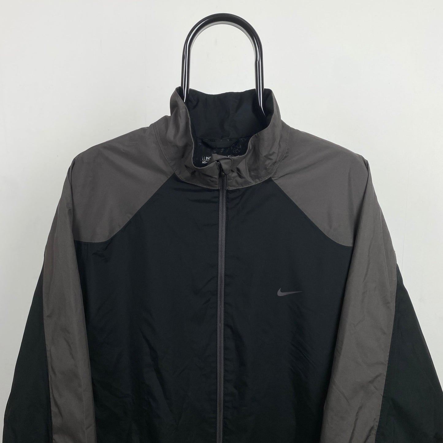 00s Nike Golf Waterproof Coat Jacket Black Large - Vintage Box