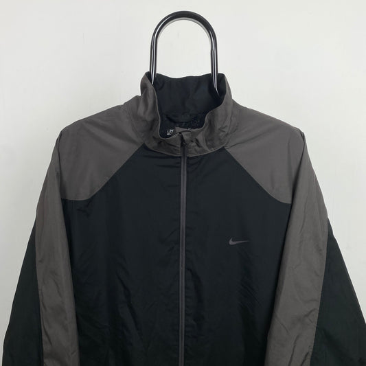00s Nike Golf Waterproof Coat Jacket Black Large - Vintage Box