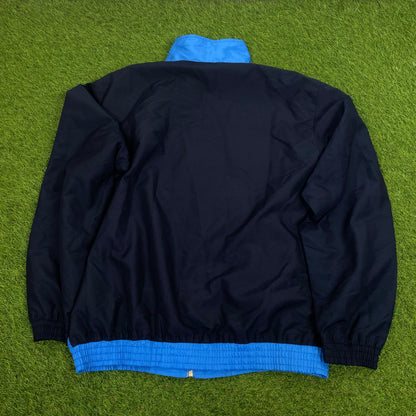 00s Nike Tn Air Piping Tracksuit Set Jacket + Joggers Blue XL