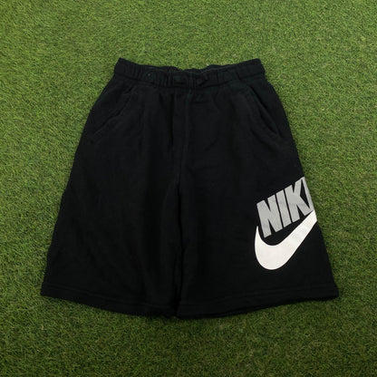 90s Adidas Football Shorts Black Small - Vintage Box