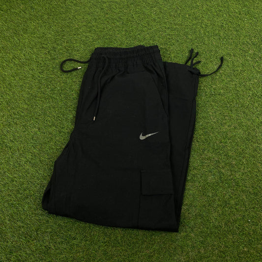 00s Nike Cargo Joggers Black Small