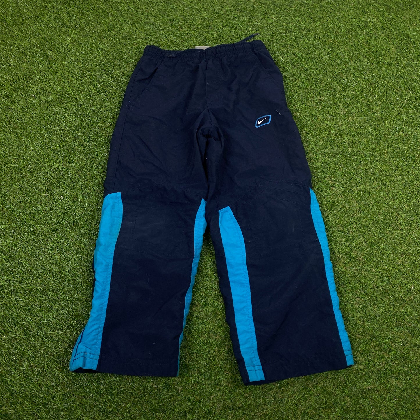 00s Nike Cotton Joggers Blue XS / Kids M