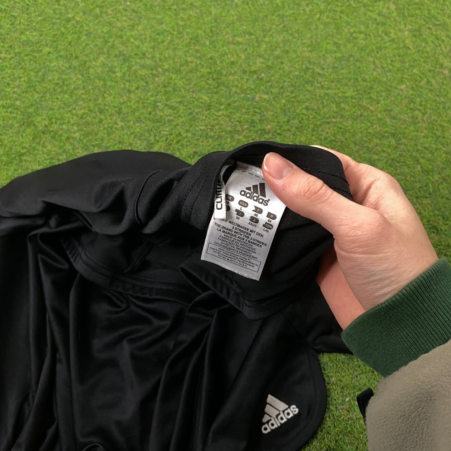 00s Adidas Skirt Shorts Black Large - Vintage Box