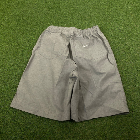 00s Nike Golf Shorts Brown Small - Vintage Box