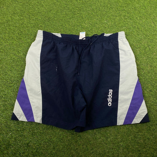 90s Adidas Shorts Black XXL - Vintage Box