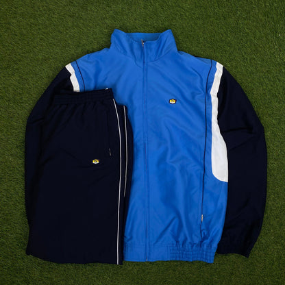 00s Nike Tn Air Piping Tracksuit Set Jacket + Joggers Blue XL