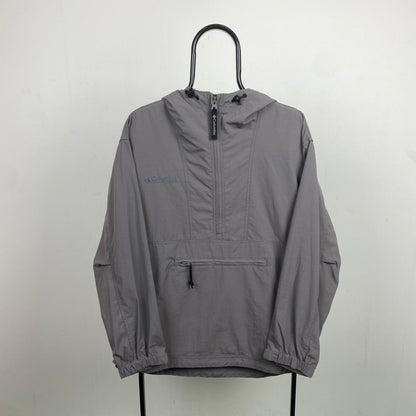 Retro Columbia Waterproof Coat Jacket Brown Small - Vintage Box