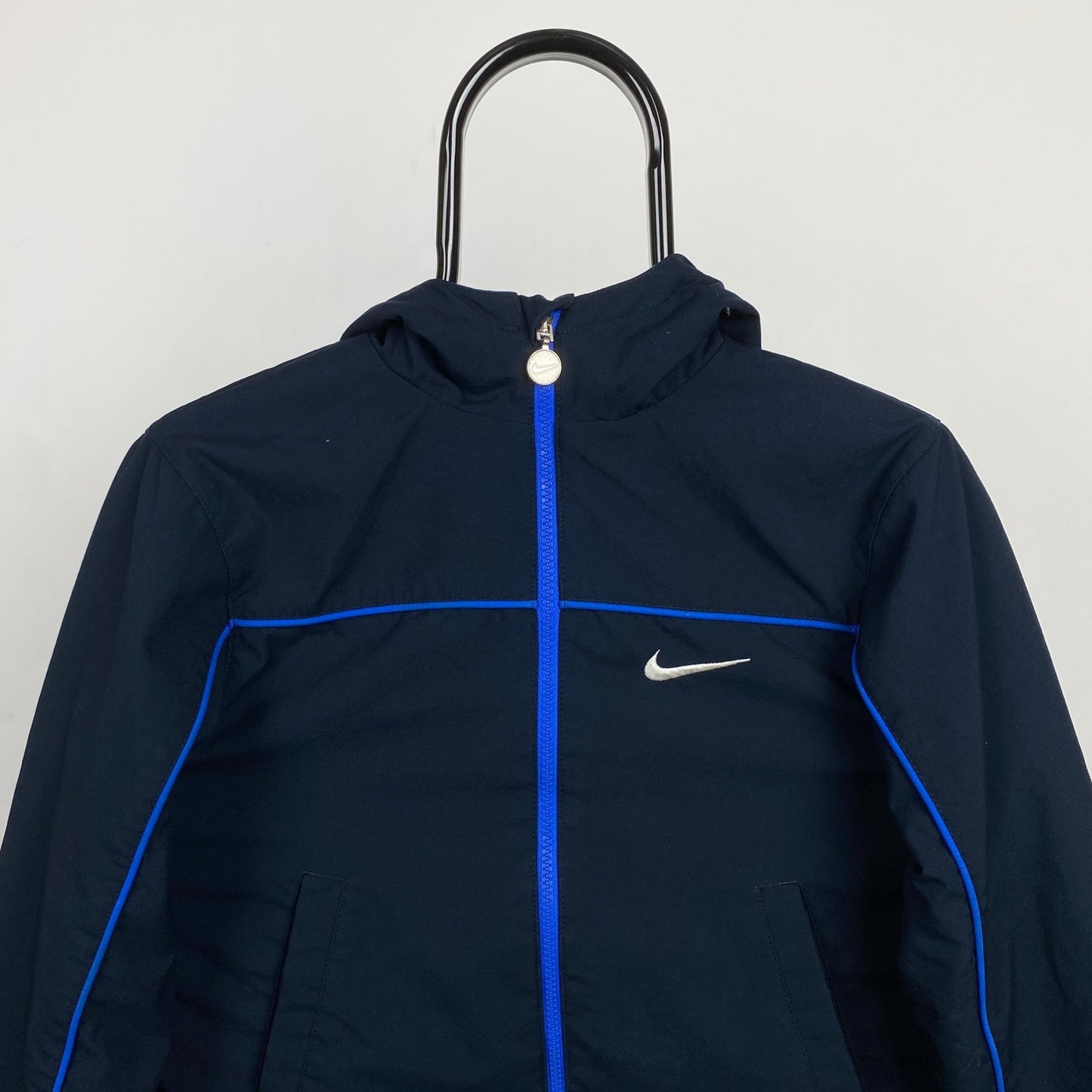 00s Nike Reversible Piping Jacket Black XS - Vintage Box