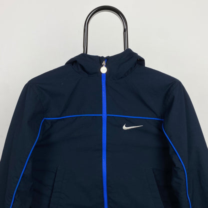 00s Nike Reversible Piping Jacket Black XS - Vintage Box