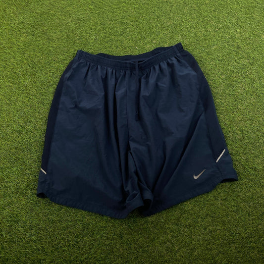 00s Nike Sprinter Shorts Blue XL - Vintage Box