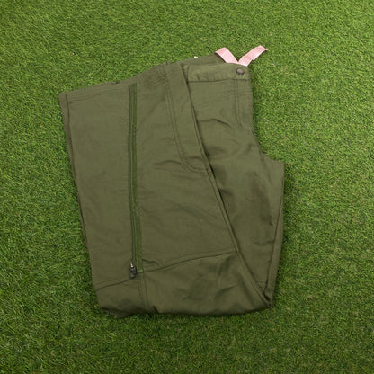 00s Nike Parachute Trousers Joggers Green XS