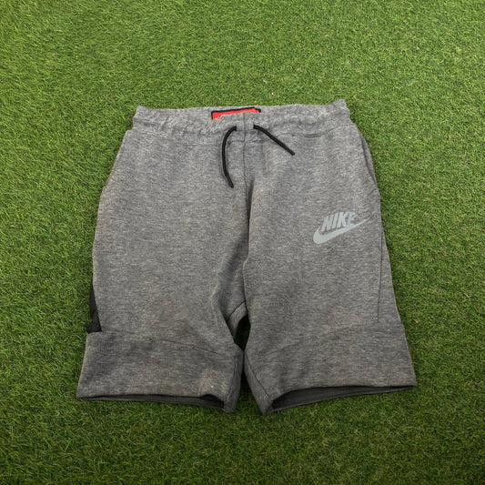00s Nike Tech Fleece Shorts Grey XS - Vintage Box