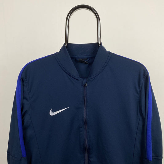 00s Nike Dri - Fit Windbreaker Jacket Blue Medium - Vintage Box