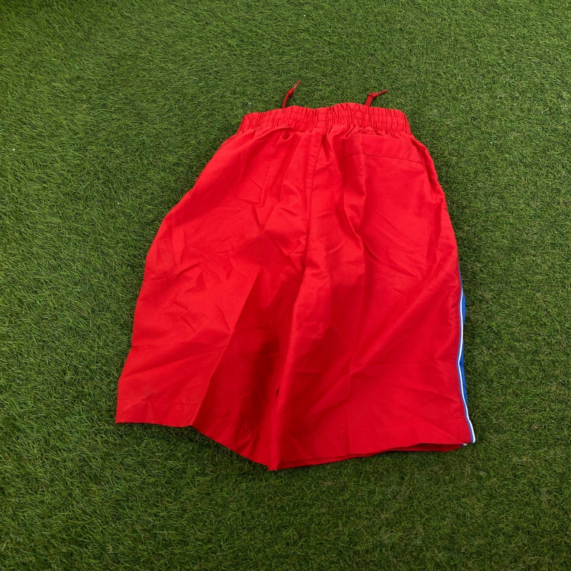 00s Nike Piping Shorts Red XS - Vintage Box