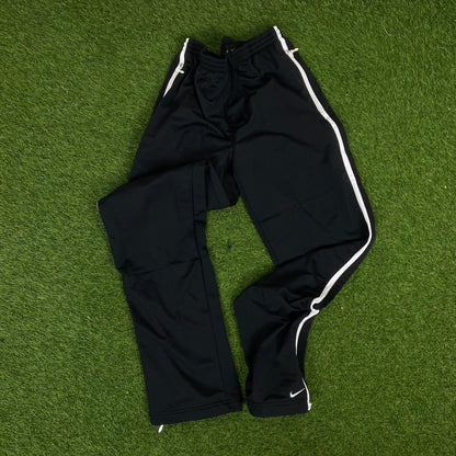 00s Nike Piping Jacket + Joggers Set Black Small