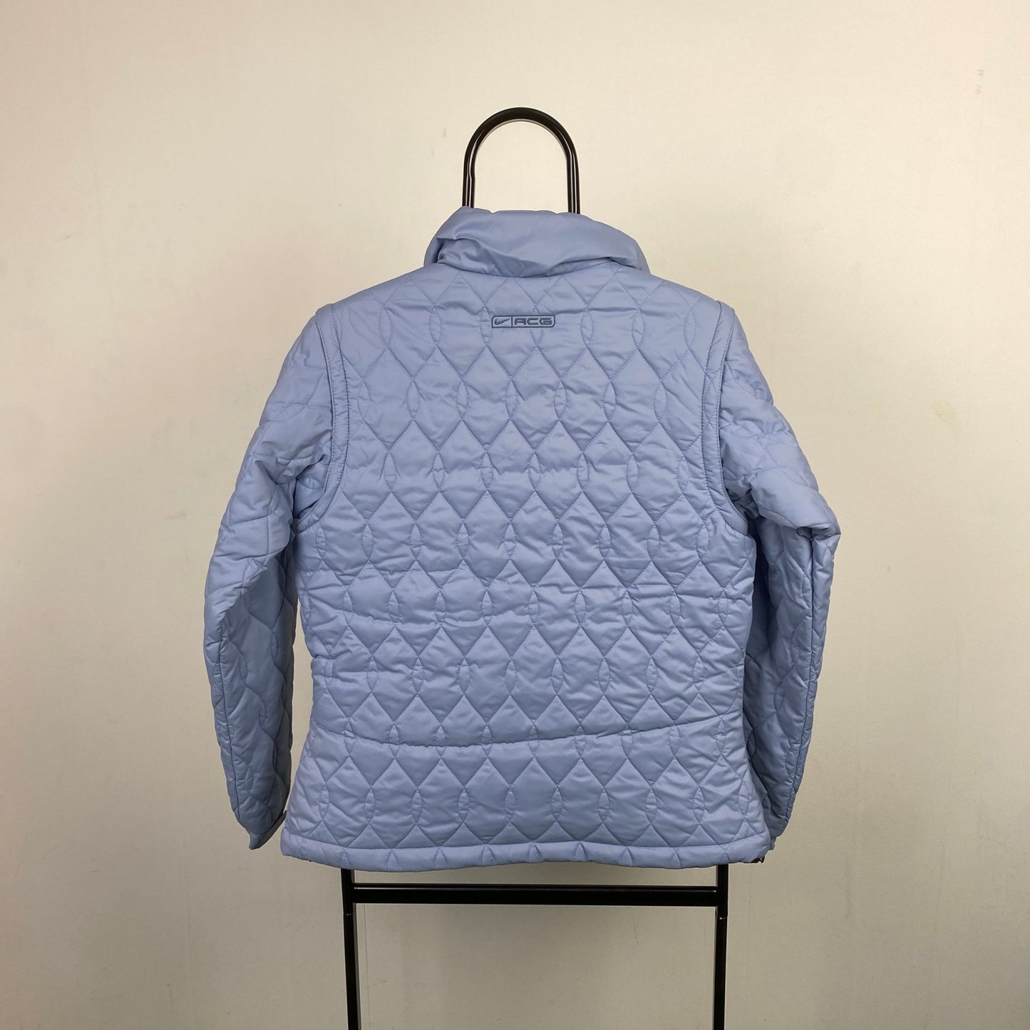 00s Nike ACG Puffer Jacket Purple Medium - Vintage Box