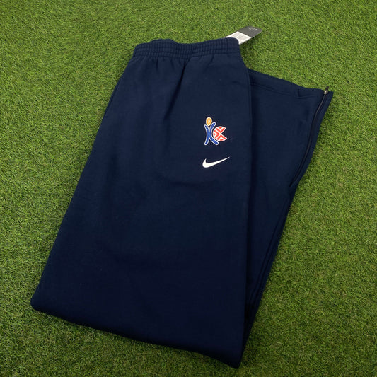 00s Nike Cotton Joggers Blue XXL