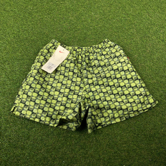90s Nike Wavey Shorts Green XS - Vintage Box