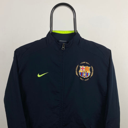 00s Nike Barcelona Windbreaker Jacket Blue XS - Vintage Box