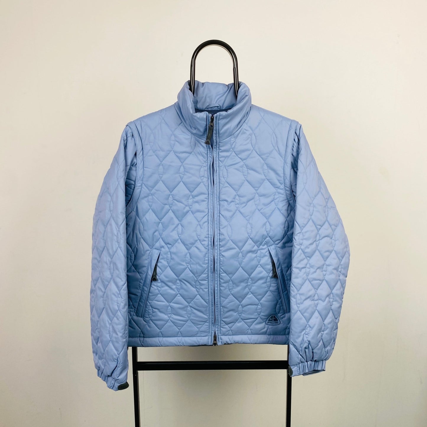 00s Nike ACG Puffer Jacket Purple Medium - Vintage Box