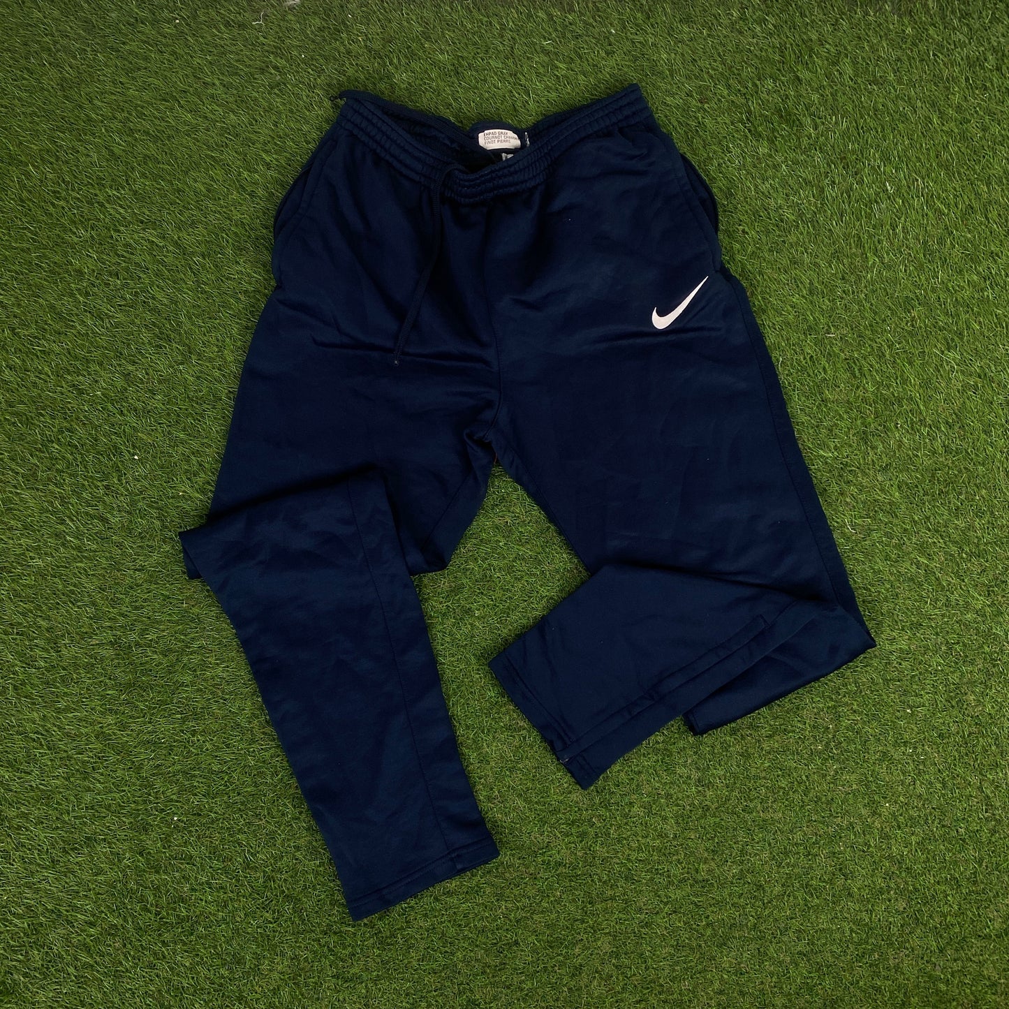 00s Nike Challenge Court Windbreaker Jacket + Joggers Set Blue Medium