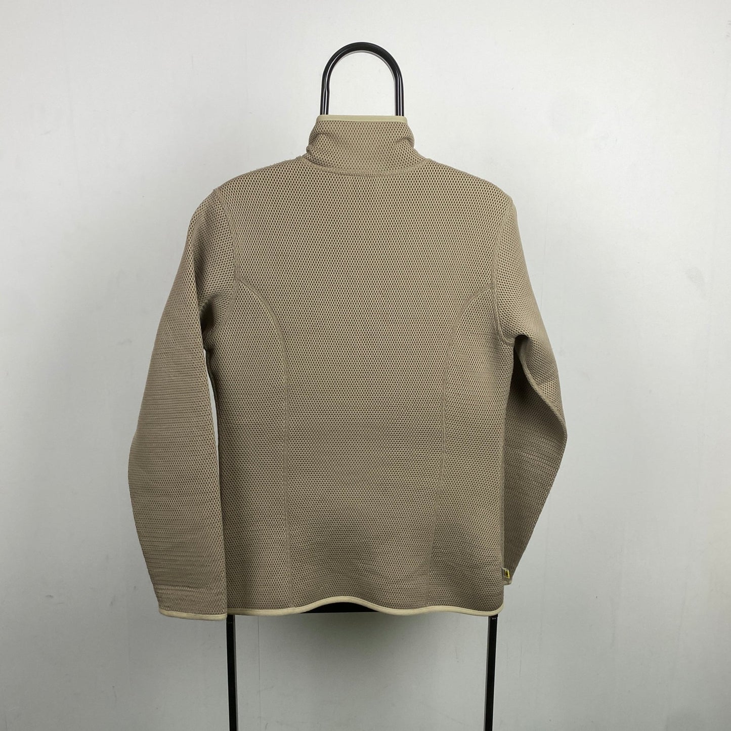 00s Nike Mesh Soft Shell Jacket Brown Medium - Vintage Box