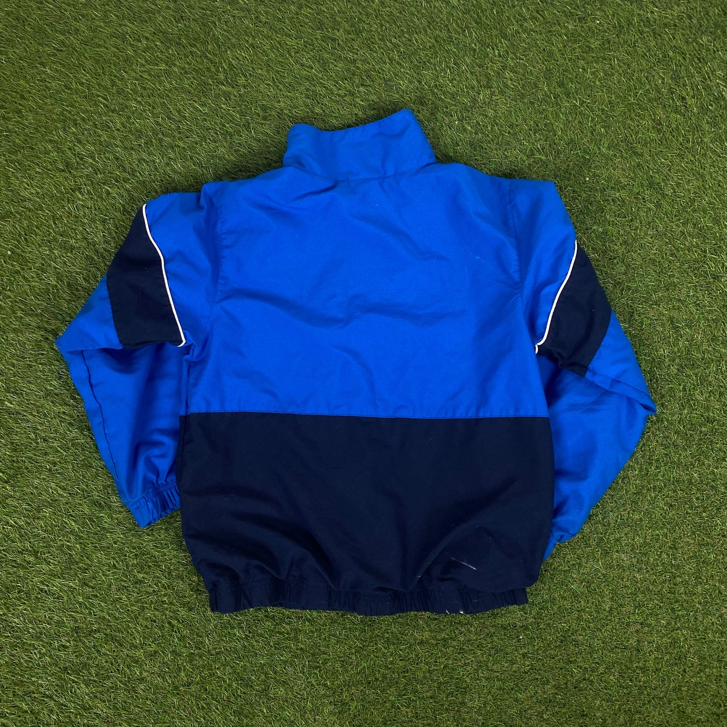 00s Nike Piping Jacket + Joggers Set Blue XS