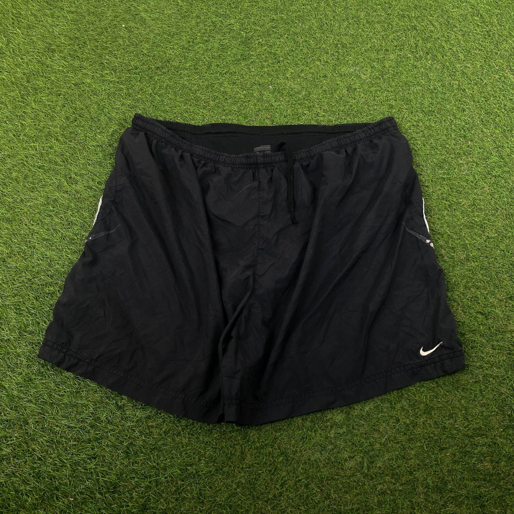 90s Nike Sprinter Shorts Black XL - Vintage Box