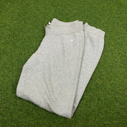 90s Nike Cotton Joggers Grey Medium