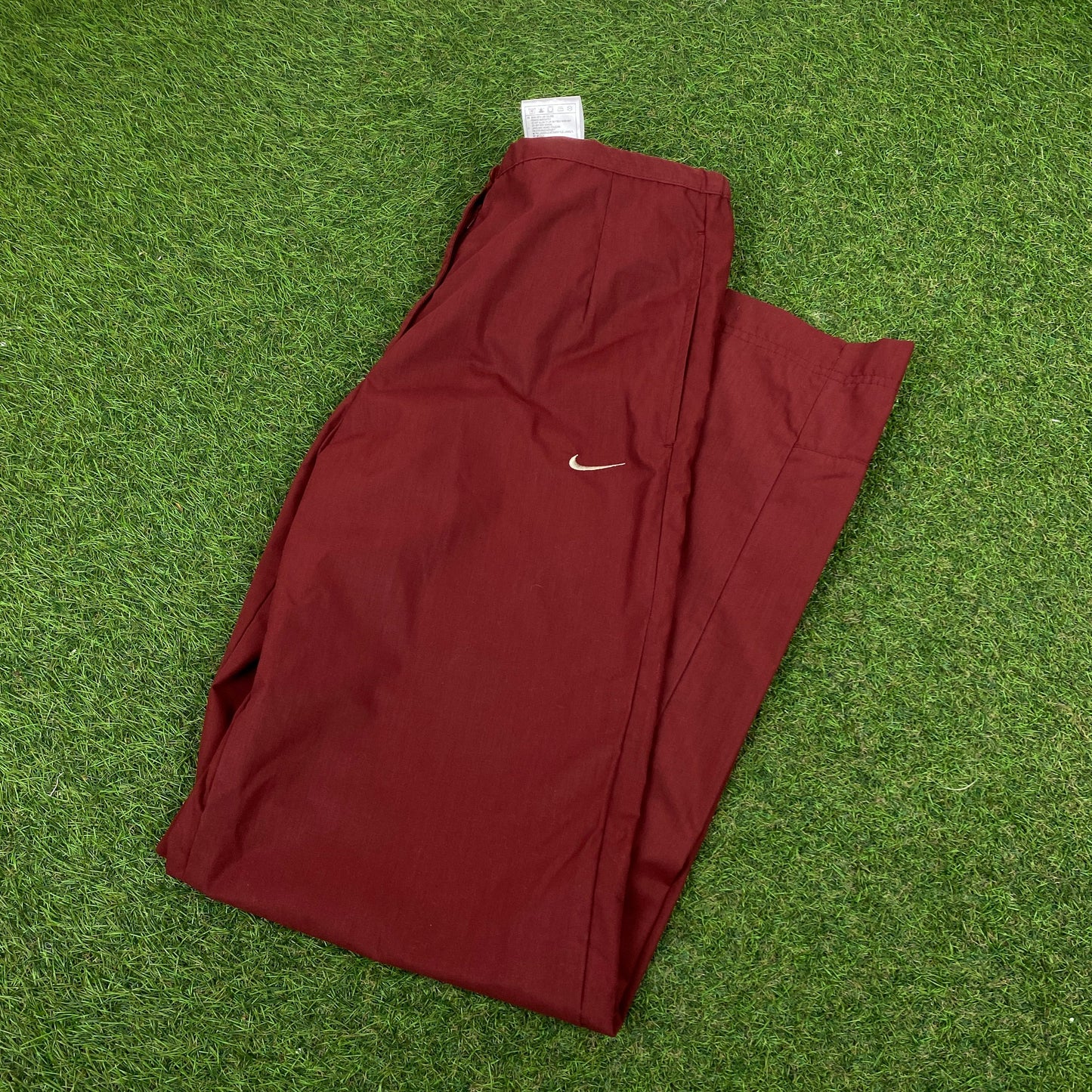 00s Nike Joggers Red Small