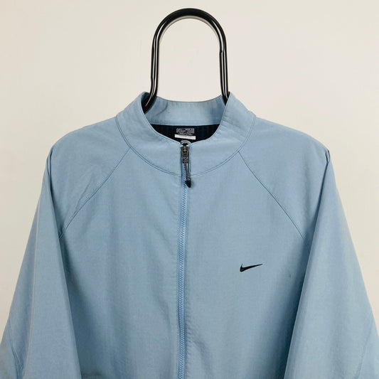 00s Nike Therma - Fit Golf Jacket Blue Large - Vintage Box