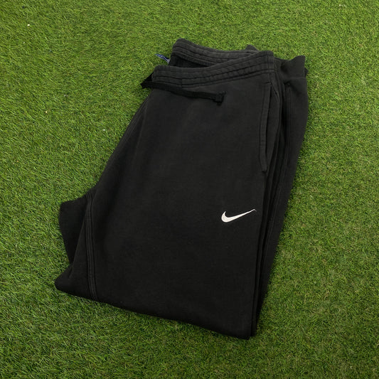 00s Nike Cotton Joggers Black XL