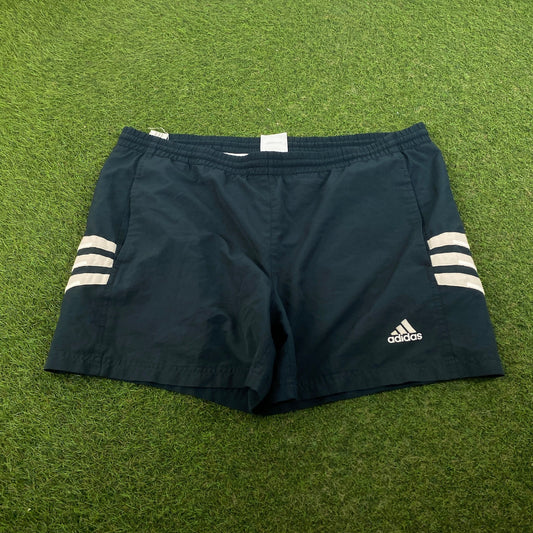 00s Adidas Shorts Blue XL - Vintage Box