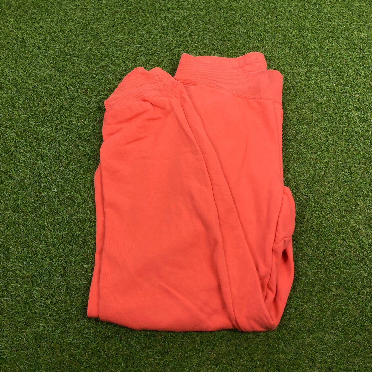 00s Nike Cotton Joggers Orange Small